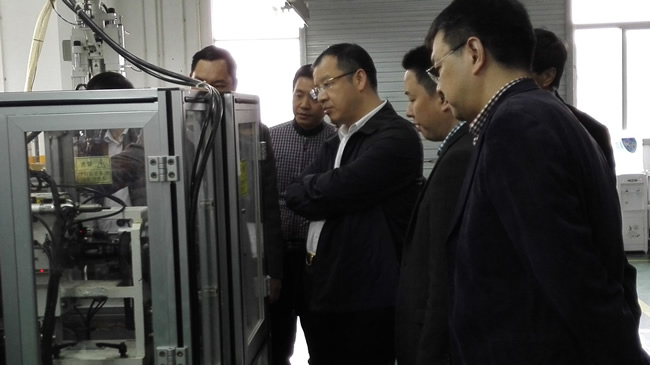 杨齐总裁到壹定发深圳分公司调研